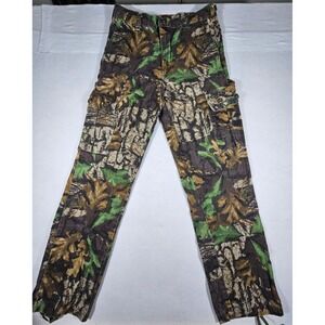 Trebark Original Camo Designs Bigwoods Cargo Pants Mens 30x31 Adjustable Waist